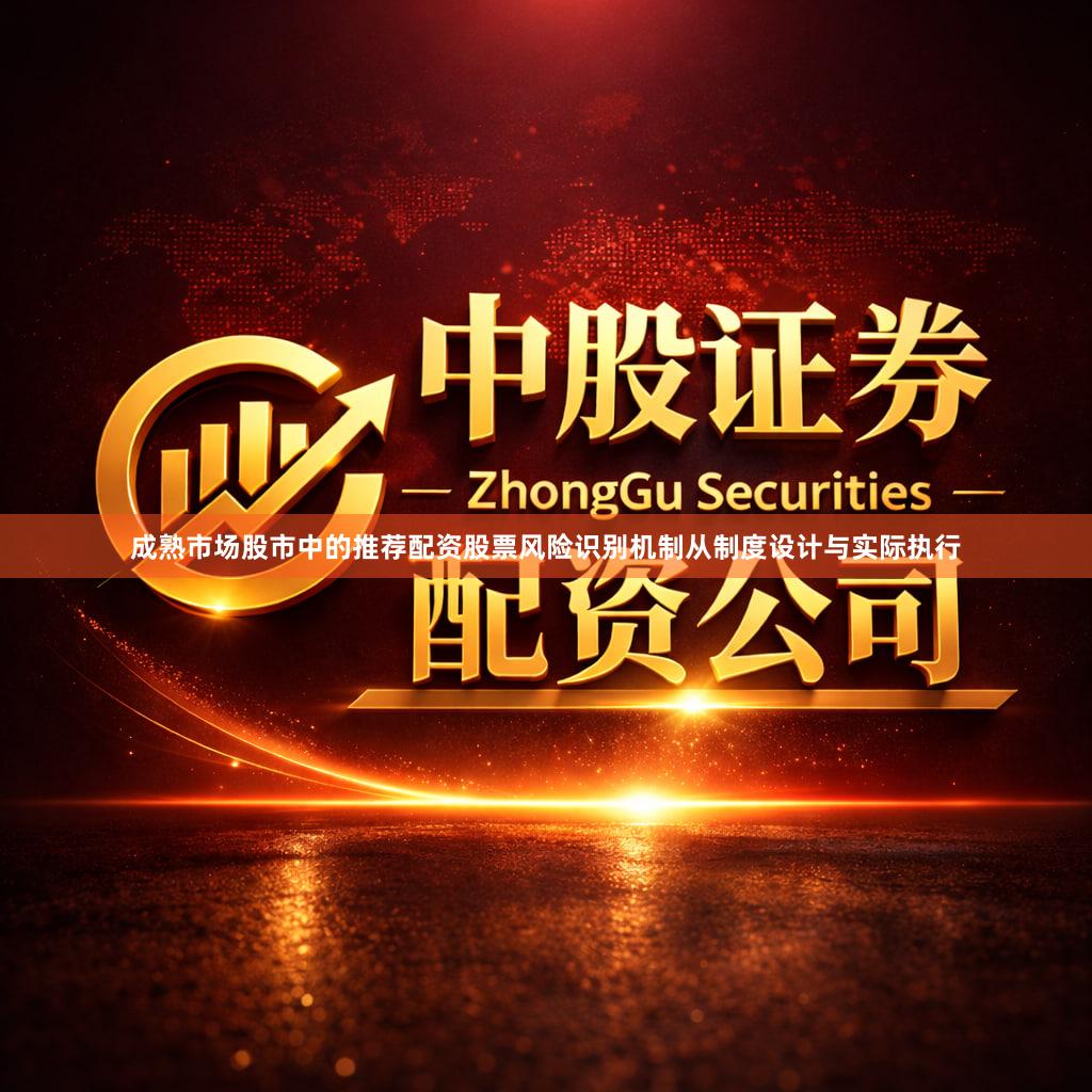 成熟市场股市中的推荐配资股票风险识别机制从制度设计与实际执行