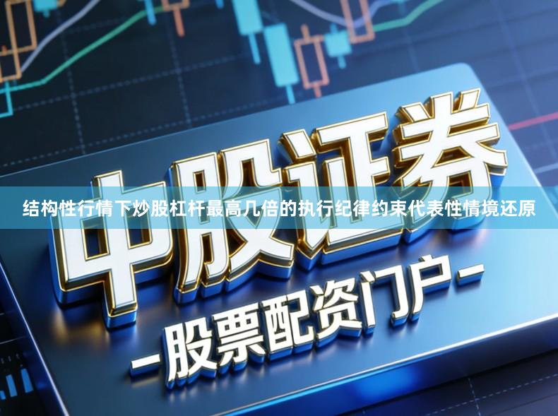 结构性行情下炒股杠杆最高几倍的执行纪律约束代表性情境还原