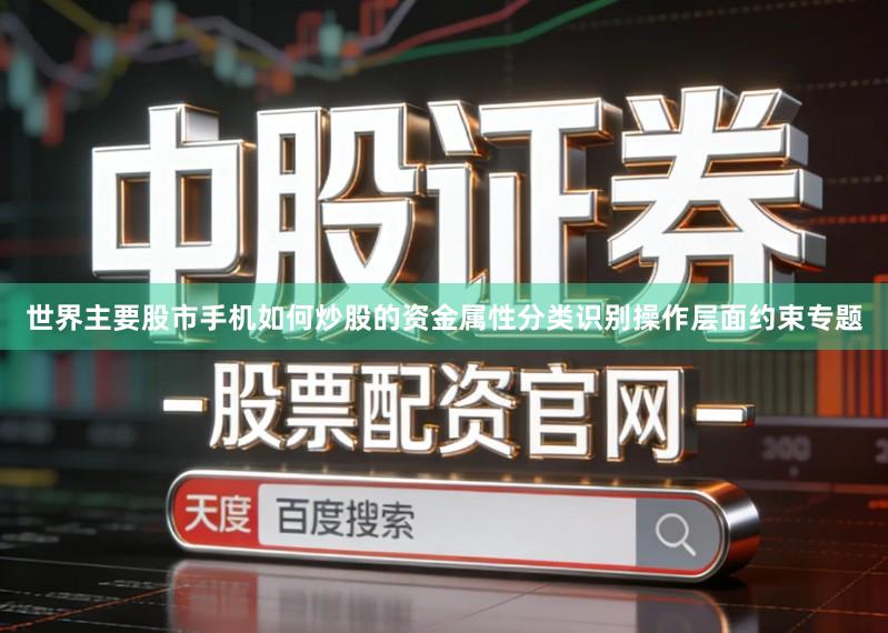 世界主要股市手机如何炒股的资金属性分类识别操作层面约束专题